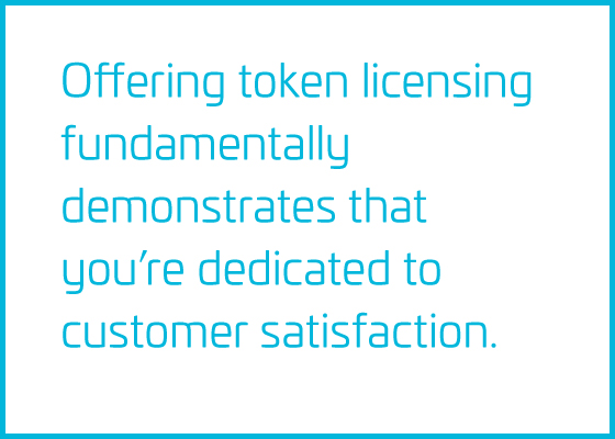 token graphic customer satisfaction quote