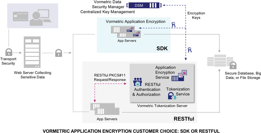 A RESTful API Delivers Flexibility for Vormetric Application Encryption